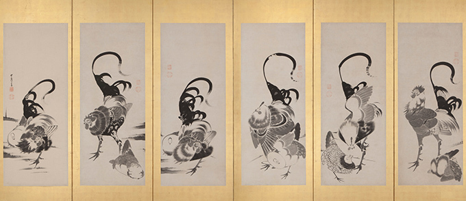 伊藤若冲の生誕300年を記念した特別展、山種美術館で開催 - 縁起の良い“ハッピーな日本美術”集結 | 写真