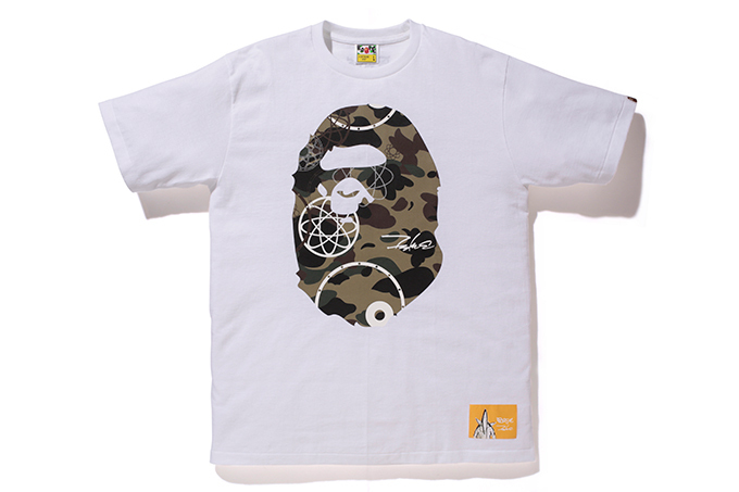 ア ベイシング エイプとフューチュラがコラボ、カモフラージュ柄×グラフィックのフーディやTシャツ｜写真42