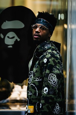 ア ベイシング エイプとフューチュラがコラボ、カモフラージュ柄×グラフィックのフーディやTシャツ｜写真65