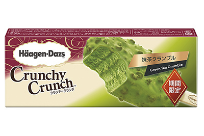 ハーゲンダッツのクランチークランチ「抹茶クランブル」が期間限定で復活