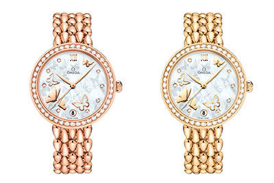 オメガの新レディースウォッチ - ジュエリーと時計を掛け合わせた、蝶が舞う優美なデザイン