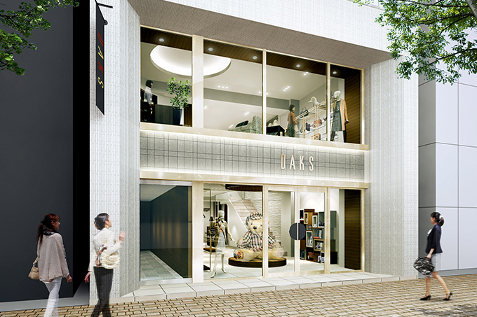 Daksがレディース旗艦店を東京 銀座にオープン 店舗限定ワンピース ジャケットも ファッションプレス