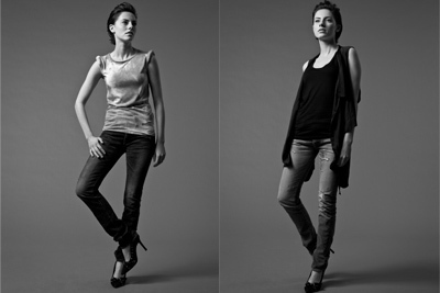 ディテールまで拘ったヴィンテージな雰囲気のKURO WOMEN 2011-12年秋冬デニム