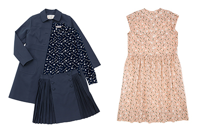 ポール ＆ ジョー シスター2016年春夏の新作 - ミツバチと花プリントのコート、ワンピースなど