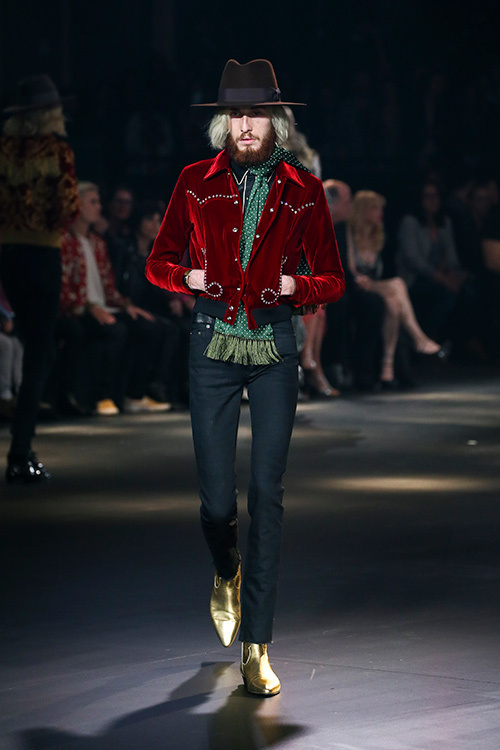 サンローラン(Saint Laurent) 2016-17年秋冬 ウィメンズ&メンズコレクション シルエット - 写真18