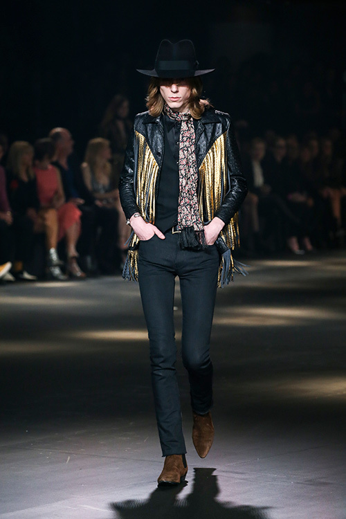 サンローラン(Saint Laurent) 2016-17年秋冬 ウィメンズ&メンズコレクション シルエット - 写真36