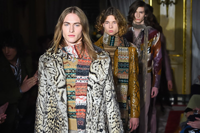 ロベルト カヴァリ 2016-17年秋冬メンズコレクション - 現代的な“脱力”を纏うロックの王道