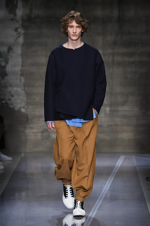 超レア‼ 16aw MARNI マルニ 裾ベルト ワイド パンツ スラックス