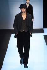 ジョルジオ アルマーニ 2016-17年秋冬メンズコレクション - 様々な紺で作るエフォートレス｜写真43