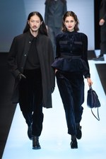 ジョルジオ アルマーニ 2016-17年秋冬メンズコレクション - 様々な紺で作るエフォートレス｜写真65