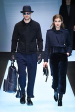 ジョルジオ アルマーニ 2016-17年秋冬メンズコレクション - 様々な紺で作るエフォートレス｜写真86