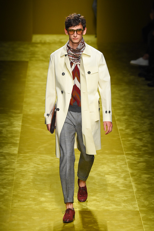 フェラガモ(Ferragamo) 2016-17年秋冬 メンズコレクション シルエット - 写真1