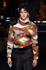 ダックス 2016年秋冬メンズコレクション - 深夜に現れる英国紳士が、美しいニットウェアで遊んで｜写真12