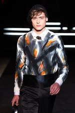 ダックス 2016年秋冬メンズコレクション - 深夜に現れる英国紳士が、美しいニットウェアで遊んで｜写真17