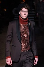 ダックス 2016年秋冬メンズコレクション - 深夜に現れる英国紳士が、美しいニットウェアで遊んで｜写真28