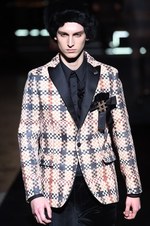 ダックス 2016年秋冬メンズコレクション - 深夜に現れる英国紳士が、美しいニットウェアで遊んで｜写真32