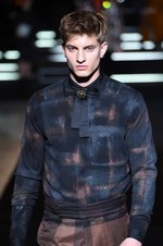 ダックス 2016年秋冬メンズコレクション - 深夜に現れる英国紳士が、美しいニットウェアで遊んで｜写真38