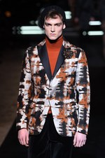 ダックス 2016年秋冬メンズコレクション - 深夜に現れる英国紳士が、美しいニットウェアで遊んで｜写真41