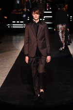 ダックス 2016年秋冬メンズコレクション - 深夜に現れる英国紳士が、美しいニットウェアで遊んで｜写真46