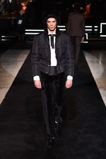 ダックス 2016年秋冬メンズコレクション - 深夜に現れる英国紳士が、美しいニットウェアで遊んで｜写真48