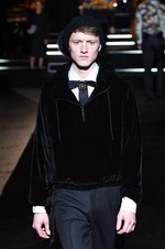 ダックス 2016年秋冬メンズコレクション - 深夜に現れる英国紳士が、美しいニットウェアで遊んで｜写真52