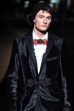 ダックス 2016年秋冬メンズコレクション - 深夜に現れる英国紳士が、美しいニットウェアで遊んで｜写真70