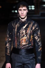 ダックス 2016年秋冬メンズコレクション - 深夜に現れる英国紳士が、美しいニットウェアで遊んで｜写真76