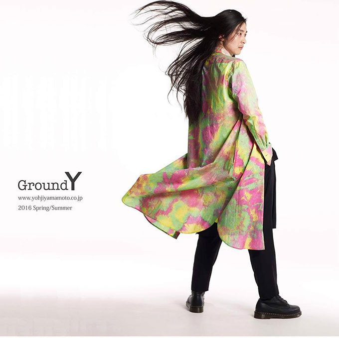 ヨウジヤマモト「Ground Y」1周年、レスリー・キーによる2016年春夏キャンペーンビジュアル | 写真