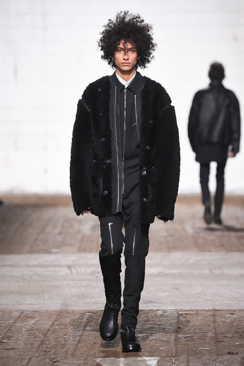 ディーゼル ブラック ゴールド 2016-17年秋冬 ｜male ファーコート