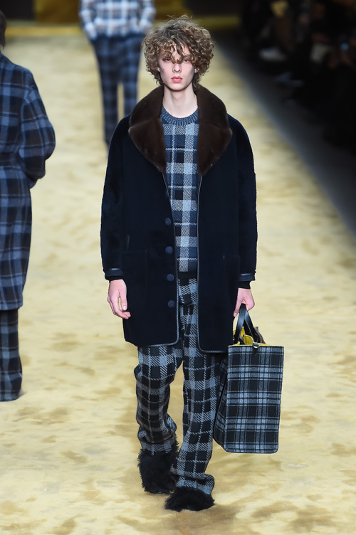 フェンディ(FENDI) 2016-17年秋冬 メンズコレクション シルエット - 写真2