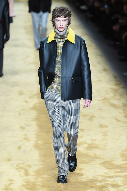 フェンディ(FENDI) 2016-17年秋冬 メンズコレクション シルエット - 写真18