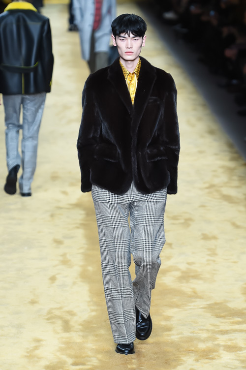 フェンディ(FENDI) 2016-17年秋冬 メンズコレクション シルエット - 写真19