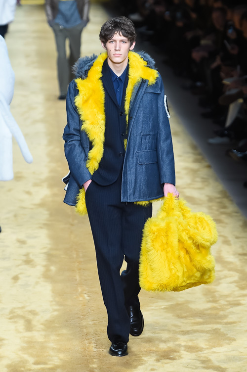 フェンディ(FENDI) 2016-17年秋冬 メンズコレクション シルエット - 写真23