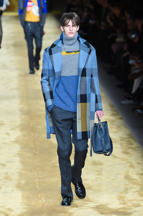 フェンディ(FENDI) 2016-17年秋冬 メンズコレクション シルエット - 写真25