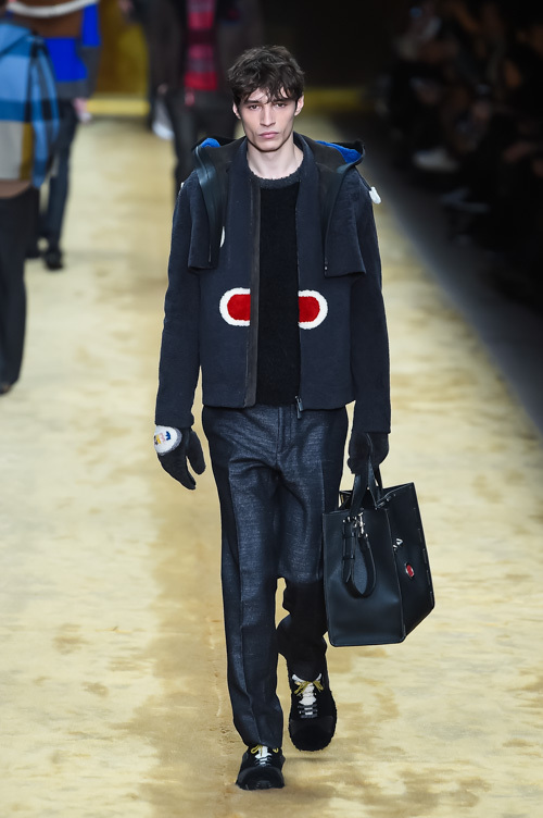 フェンディ(FENDI) 2016-17年秋冬 メンズコレクション シルエット - 写真29