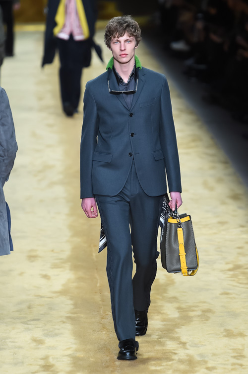 フェンディ(FENDI) 2016-17年秋冬 メンズコレクション シルエット - 写真36