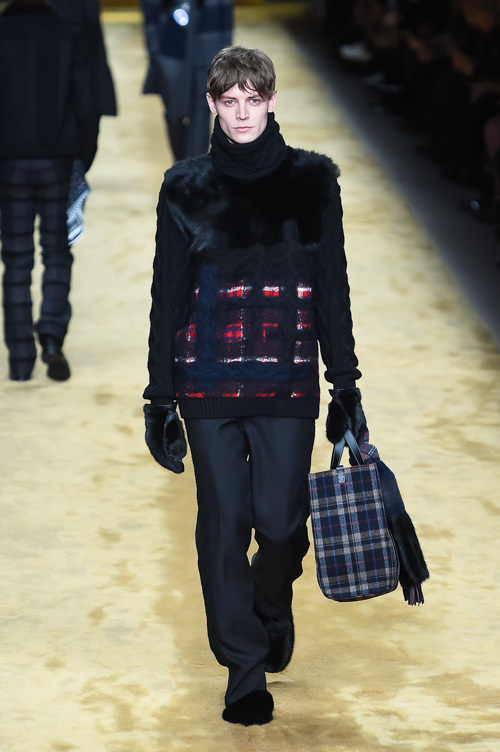 フェンディ(FENDI) 2016-17年秋冬 メンズコレクション シルエット - 写真39