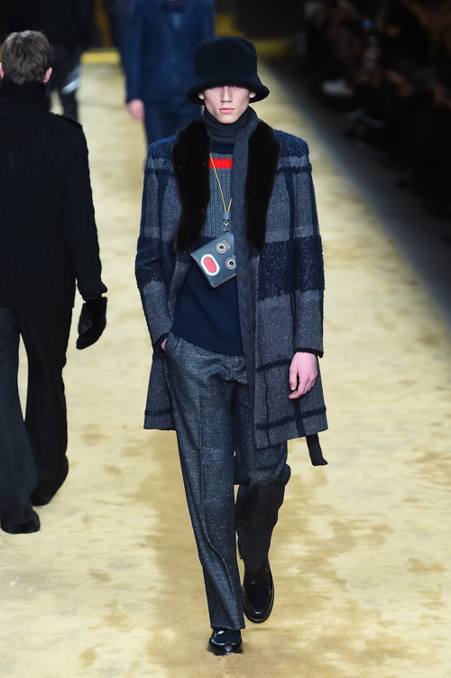 フェンディ(FENDI) 2016-17年秋冬 メンズコレクション シルエット - 写真40