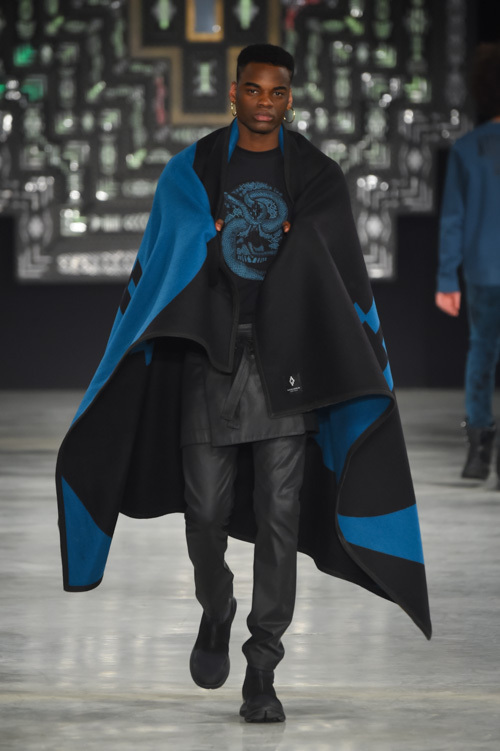 マルセロ・ブロン カウンティ・オブ・ミラン 2016-17年秋冬 ｜male ケープ