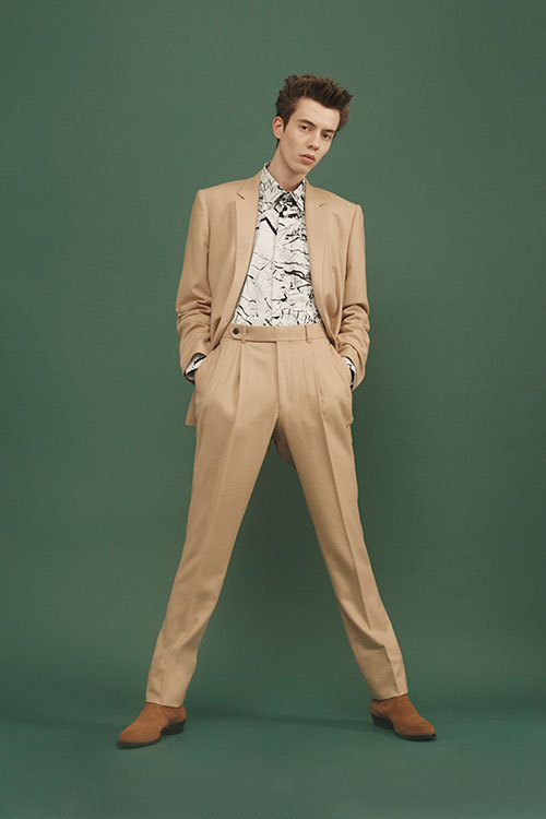 Wool gabardine bondage trousers – JOHN LAWRENCE SULLIVAN