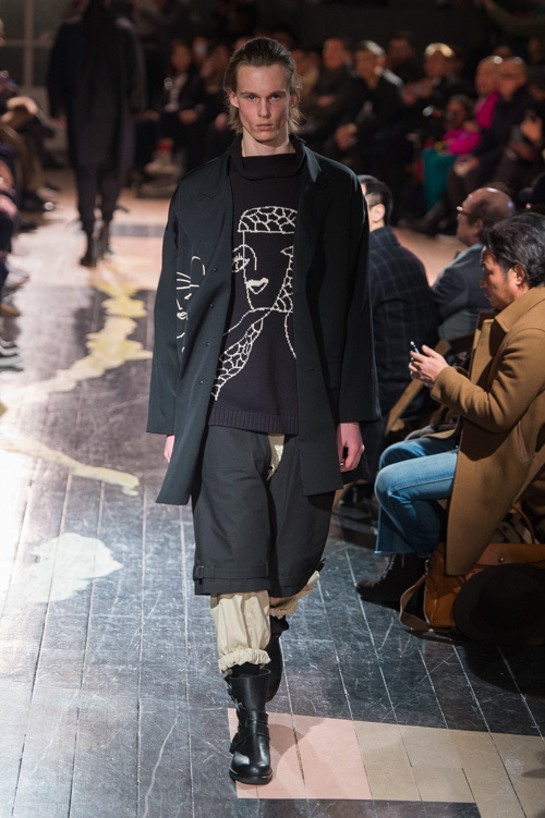 ヨウジヤマモト(Yohji Yamamoto) 2016-17年秋冬 メンズコレクション シルエット - 写真14