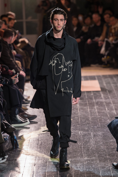 ヨウジヤマモト(Yohji Yamamoto) 2016-17年秋冬 メンズコレクション シルエット - 写真15