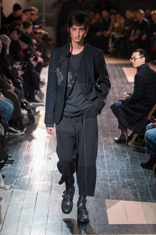 ヨウジヤマモト(Yohji Yamamoto) 2016-17年秋冬 メンズコレクション シルエット - 写真26