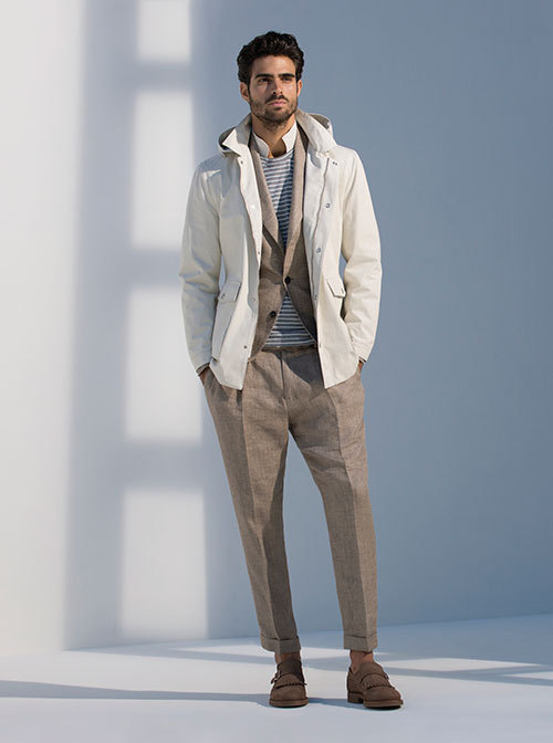 ブルネロ クチネリ 2016年春夏｜male マウンテンパーカー