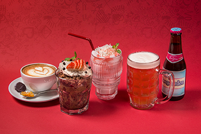 ディーゼル「グロリアス チェーンカフェ」限定バレンタインメニュー、マックス ブレナーのチョコを添えて