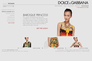 ドルチェ＆ガッバーナ(DOLCE&GABBANA)がECサイトをオープン｜写真4