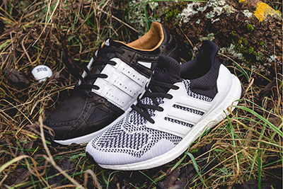 アディダス コンソーシアムからゴルフシューズが着想源のスニーカー、北欧のスニーカーショップとコラボ 