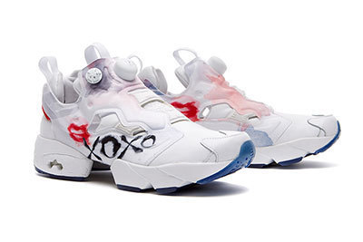 インスタポンプフューリー ｜リーボック クラシックよりバレンタインデーを記念したスニーカー - キス＆ハグを表す“xoxo”