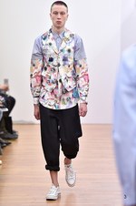 コム デ ギャルソン・シャツ 2016-17年秋冬コレクション - 自由な発想で色柄をパッチワーク｜写真11