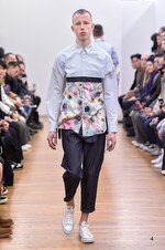 コム デ ギャルソン・シャツ 2016-17年秋冬コレクション - 自由な発想で色柄をパッチワーク｜写真12